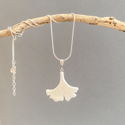 Collier Pendentif Gingko
