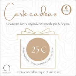 Carte cadeau 25€