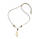Collier Kokopelli pendentif