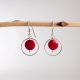 Boucles d'oreilles Reverso