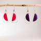 Boucles d'oreilles Demi-lunes