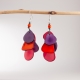 Boucles d'oreilles Cascades (couleur)