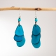 Boucles d'oreilles Cascades (couleur)