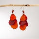 Boucles d'oreilles Cascades (couleur)