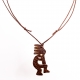 Collier Kokopelli pendentif