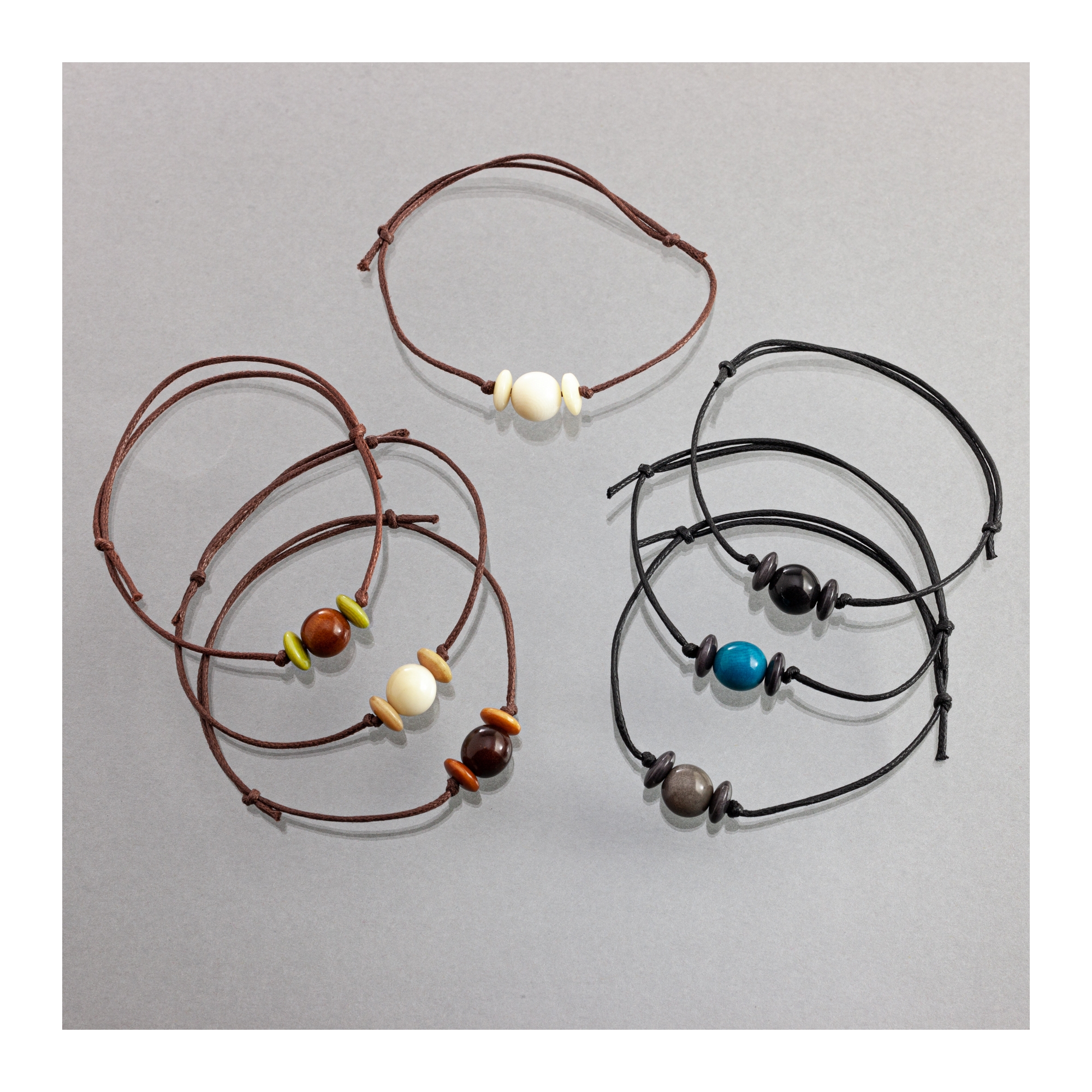 Bijoux Enfant - Bracelets, accessoires - Idea Enfant (perle ronde) en  tagua, ivoire végétal par Kokobelli